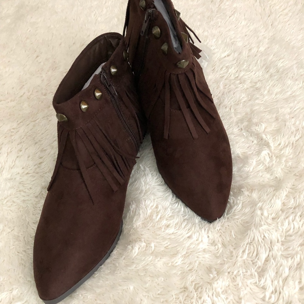 Brown boots ankle boots